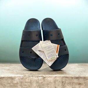 CROCS Dark Blue Slide Sandals